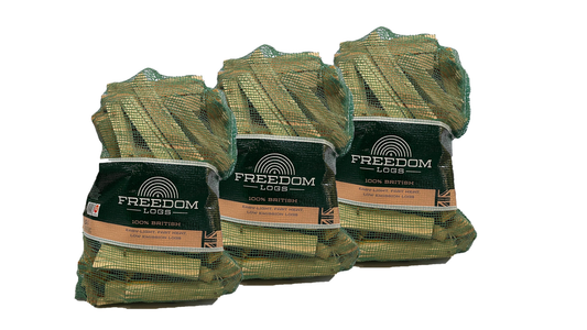 3 x Net Bag Bundle of Freedom Kindling