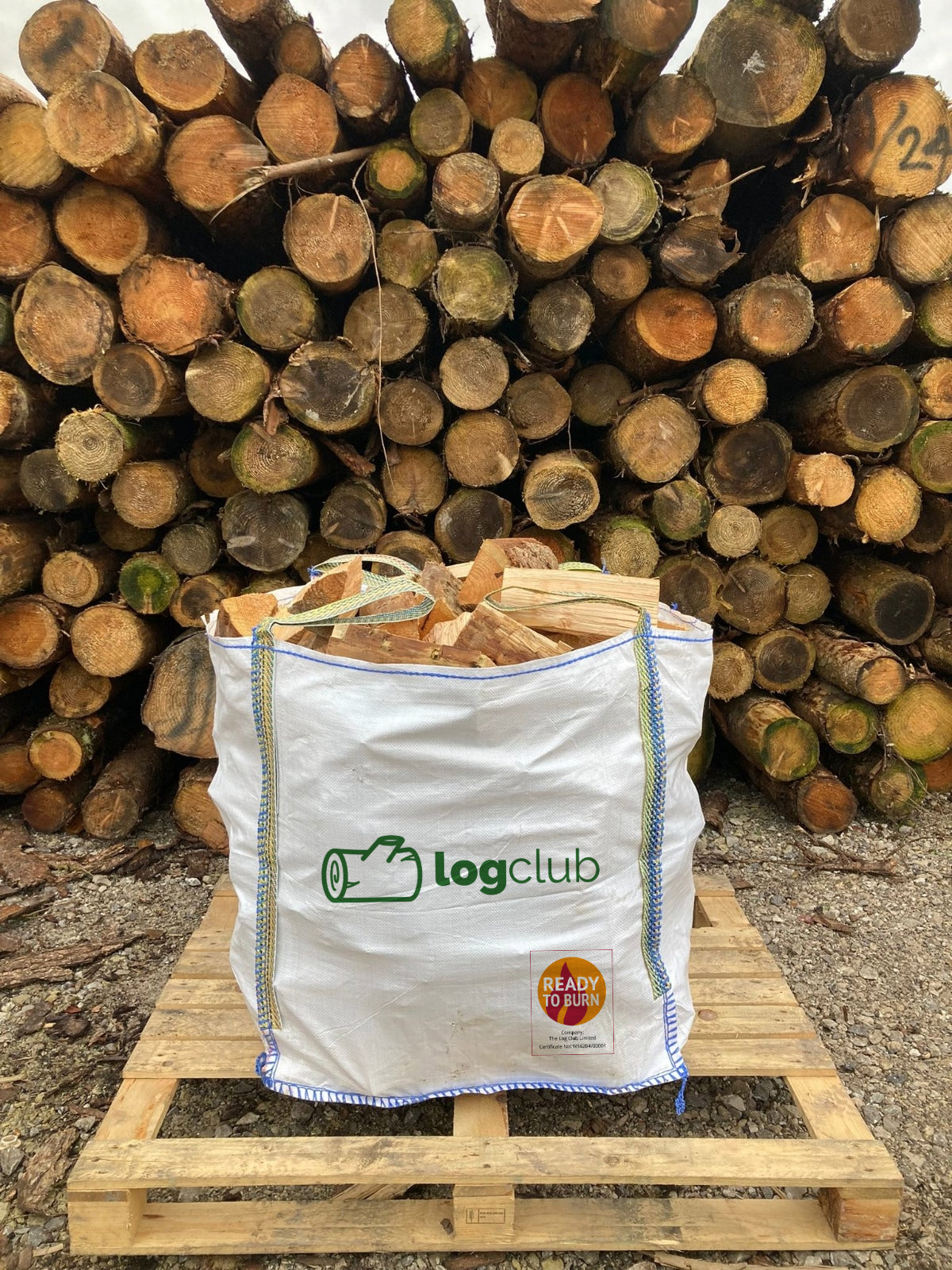Ready to Burn Standard Kiln Dried Firewood Bulk Bag