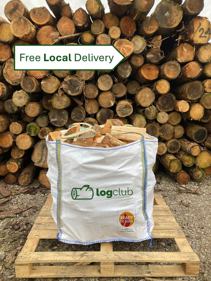 Standard 'Builders' Bag of Kiln Dried British Wood Burner Firewood Logs